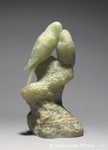 Georges Gardet Two Parrots